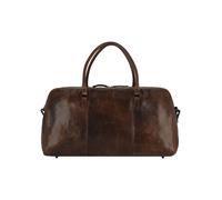 Greenburry Newport Bolsa de viaje fin de semana Piel natural 54 cm marrón