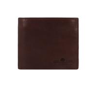 Greenburry Newport Cartera Bloqueo RFID Piel natural 11 cm marrón