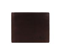 Greenburry Newport Cartera Bloqueo RFID Piel natural 12 cm marrón
