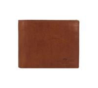 Greenburry Newport Cartera Bloqueo RFID Piel natural 12 cm marrón