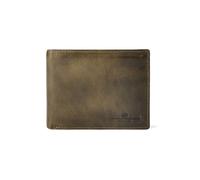 Greenburry Cuero Monedero Newport Wallet British Green Verde Oliva