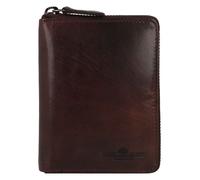 Greenburry Newport Cartera Bloqueo RFID Piel natural 13 cm marrón