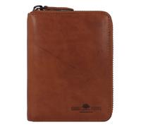 Greenburry Newport Cartera Bloqueo RFID Piel natural 13 cm marrón