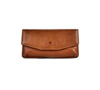 Greenburry Newport Estuche de gafas Piel natural 1.5 cm marrón