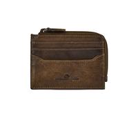 Greenburry Newport Tarjetero Bloqueo RFID Piel natural 10.5 cm marrón