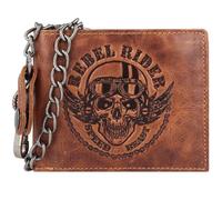 Greenburry Rebel Rider Billetera de cuero 13 cm marrón