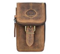 Greenburry Riñonera Vintage Piel 10 cm marrón