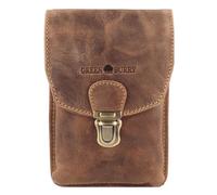 Greenburry Riñonera Vintage Piel 11 cm marrón