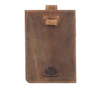Greenburry Tarjetero Vintage RFID Piel 7 cm marrón