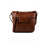 Greenburry Torro Lavado Bolsa de hombro Piel natural 29 cm marrón