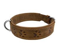 Greenburry Vintage 1609-25 Collar de Cuero para Perros M