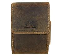 Greenburry Vintage 1643A-25 Estuche de Cuero para Cigarrillos