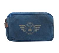 Greenburry Vintage Aviator Bolsa de aseo 26 cm azul