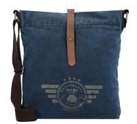 Greenburry Vintage Aviator Bolsa de hombro 27 cm azul