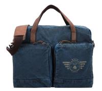 Greenburry Vintage Aviator Bolsa de viaje 45 cm Compartimento para el portátil azul