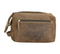 Greenburry Vintage Bolsa de aseo Piel 23 cm marrón