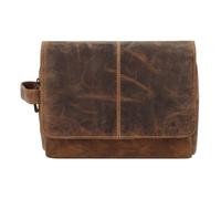 Greenburry Vintage Bolsa de aseo Piel 27 cm marrón
