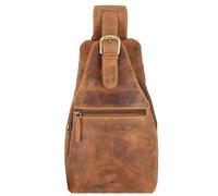 Greenburry Vintage Bolsa de hombro Piel 16 cm marrón
