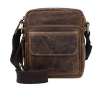 Greenburry Vintage Bolsa de hombro Piel 18 cm marrón