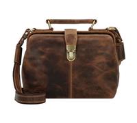 Greenburry Vintage Bolsa de hombro Piel 24 cm marrón