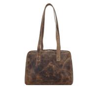Greenburry Vintage Bolsa de hombro Piel 35 cm marrón