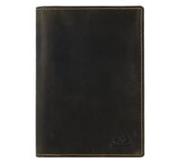 Greenburry Vintage Carnet de identidad Piel natural 12 cm verde