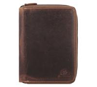 Greenburry Vintage Carnet de identidad Piel natural 9.5 cm marrón