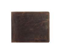Greenburry Vintage Cartera Bloqueo RFID Piel natural 12.5 cm marrón