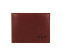 Greenburry Vintage Cartera Bloqueo RFID Piel natural 12 cm marrón