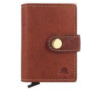 Greenburry Vintage Cartera Bloqueo RFID Piel natural 7.5 cm marrón