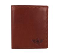 Greenburry Vintage Cartera Bloqueo RFID Piel natural 9.5 cm marrón