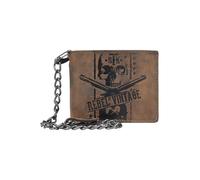 Greenburry Vintage Rebel-Skull Cartera con catena piel 12,5 cm