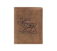 Greenburry Vintage Cartera Piel natural 12 cm marrón
