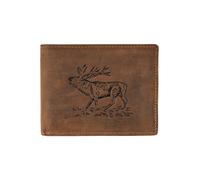 Greenburry Vintage Hirsch Monedero piel 12 cm
