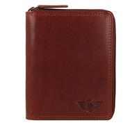 Greenburry Vintage Cartera Protección RFID Piel 12.5 cm marrón