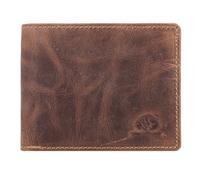 Greenburry Vintage Cartera Protección RFID Piel 12 cm marrón