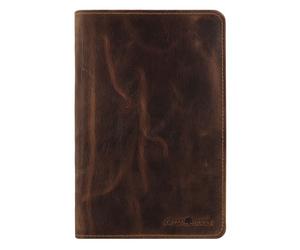 Greenburry Vintage Estuche para lápices Piel 13.5 cm marrón