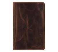 Greenburry Vintage Estuche para lápices Piel natural 13.5 cm marrón