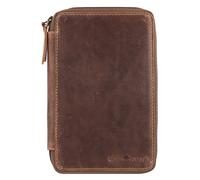 Greenburry Vintage Estuche para lápices Piel natural 13 cm marrón
