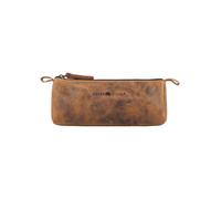 Greenburry Vintage Estuche para lápices Piel natural 19 cm marrón