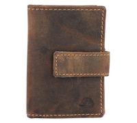 Greenburry Vintage Estuche para tarjetas de visita Piel natural 7 cm marrón