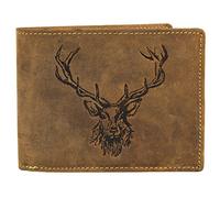 Greenburry Vintage Hirsch Monedero piel 12 cm