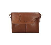 Greenburry Vintage Maletín Mensajero Piel natural 40 cm Compartimento para el portátil marrón