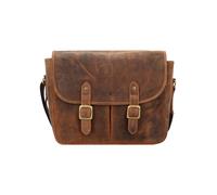 Greenburry Vintage Mensajero Piel natural 34 cm marrón