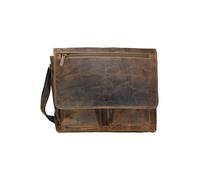 Greenburry Vintage Mensajero Piel natural 35 cm marrón