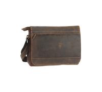 Greenburry Vintage Mensajero Piel natural 36 cm marrón