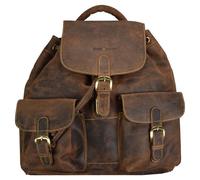 Greenburry Vintage Mochila de día Piel 40 cm marrón