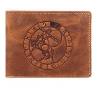 Greenburry Vintage Sternzeichen Cartera Piel 12 cm marrón