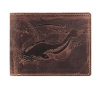 Greenburry Vintage Sternzeichen Cartera Piel 12 cm marrón
