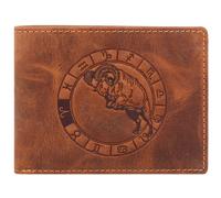 Greenburry Vintage Sternzeichen Cartera Piel 12 cm marrón